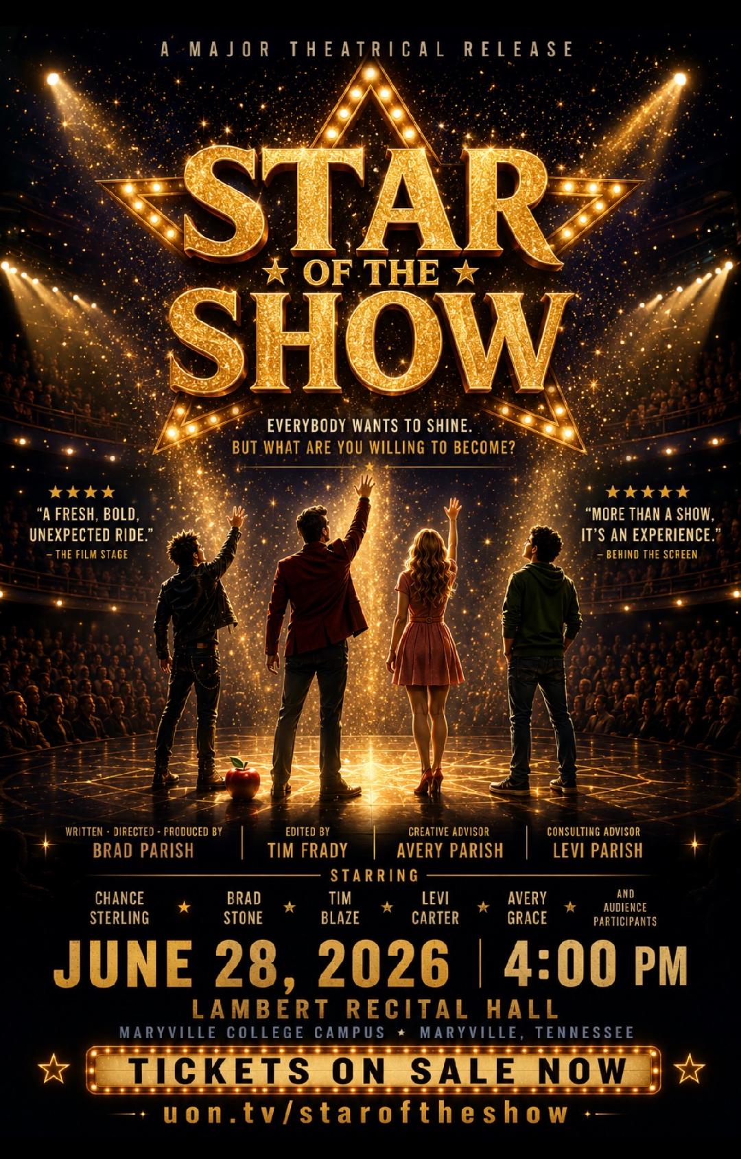 Star of the Show movie poster